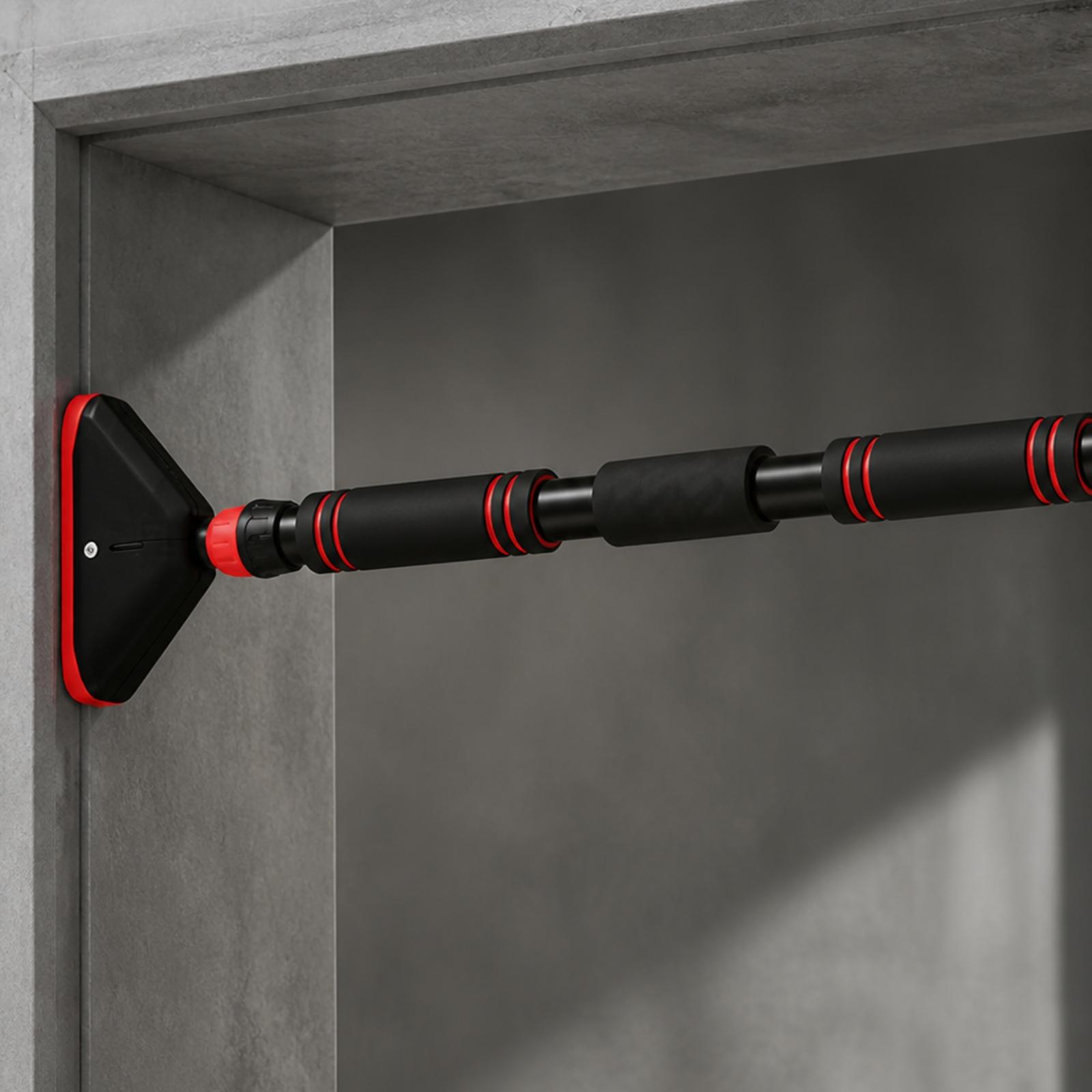 ドア枠に取り付けられるプルアップバー。室内用、自宅ジム用。ネ - Door Pull Up Bar No Screw のレビューと価格