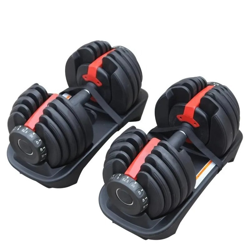 クイックアジャストダンベル 24kg 男女兼用 滑り止めで快 - Adjustable Dumbbell Pair 40Kg のレビューと価格