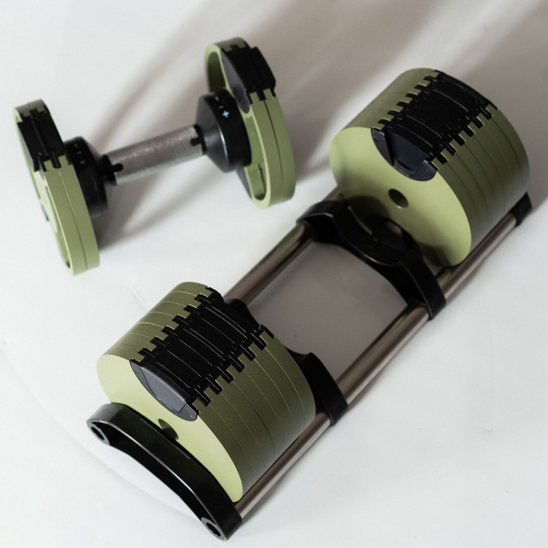 カーディオフィットネス運動器具 24kg/32kg ブラック - Adjustable Dumbbell Pair 40Kg のレビューと価格
