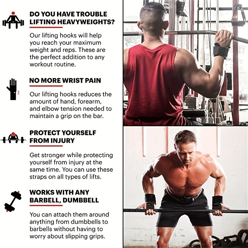 2個のフィットネススクワット、重量挙げ、懸垂、リストバンドフ - Wrist Wraps Weightlifting Support のレビューと価格