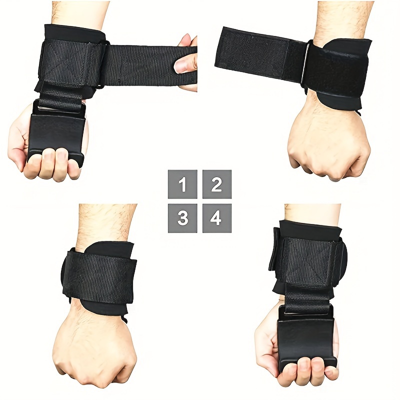 2個のフィットネススクワット、重量挙げ、懸垂、リストバンドフ - Wrist Wraps Weightlifting Support のレビューと価格