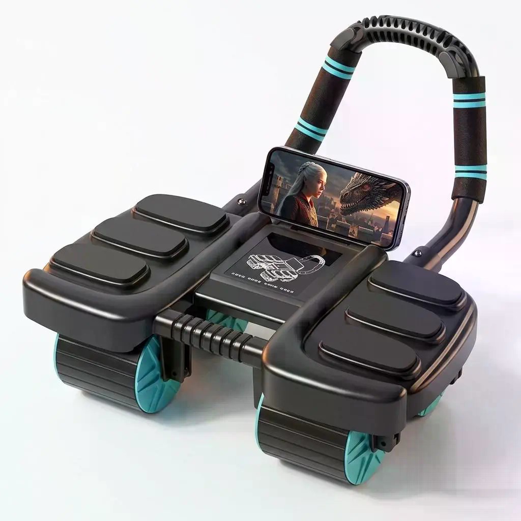 肘サポート付き4輪リコイルアブローラー - コンパクトなコア - Ab Roller Wheel With Elbow Support のレビューと価格