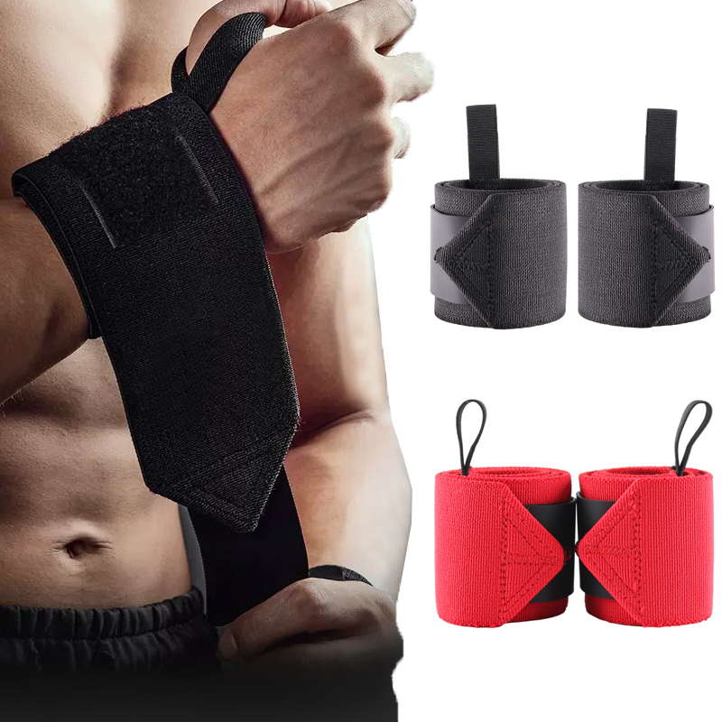 プロセミリジッドリストラップ、ウェイトリフティング、パワーリ - Wrist Wraps Weightlifting Support のレビューと価格