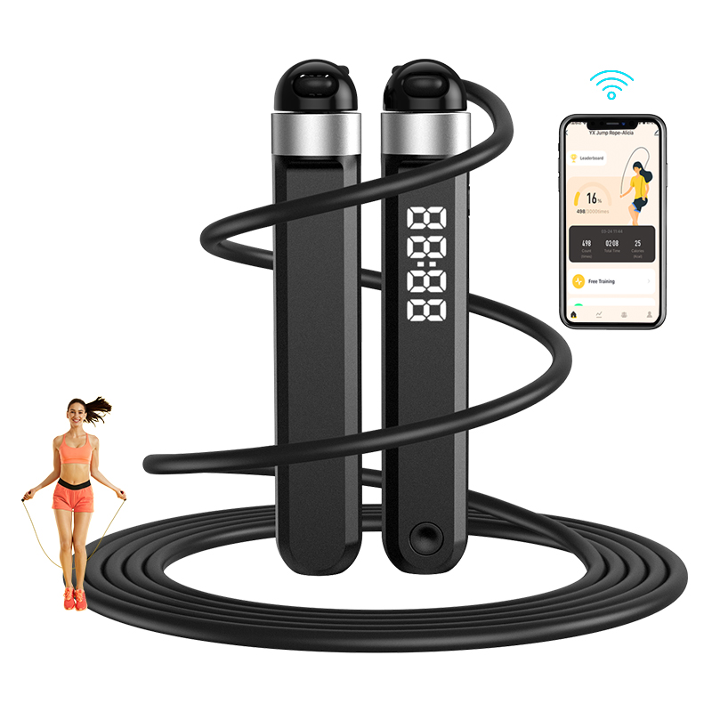 卸売カロリーカウンターワイヤレスSDK電子コードレスデジタル - Smart Jump Rope Digital Counter のレビューと価格